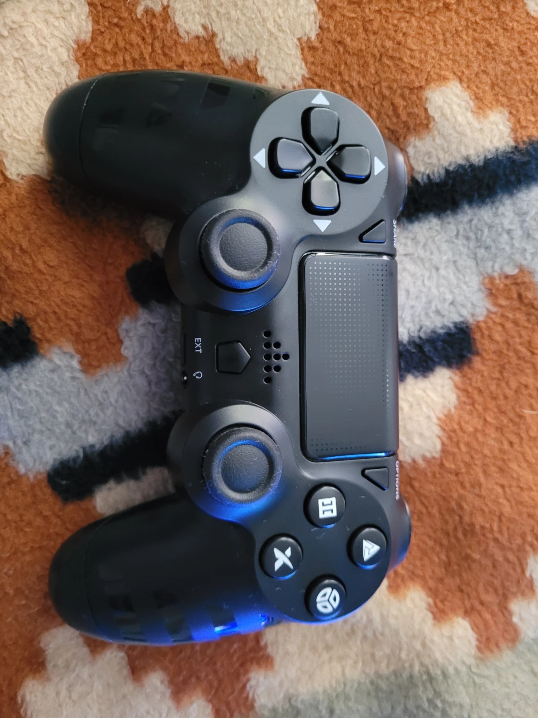 Black Wireless PlayStation 4 Controller