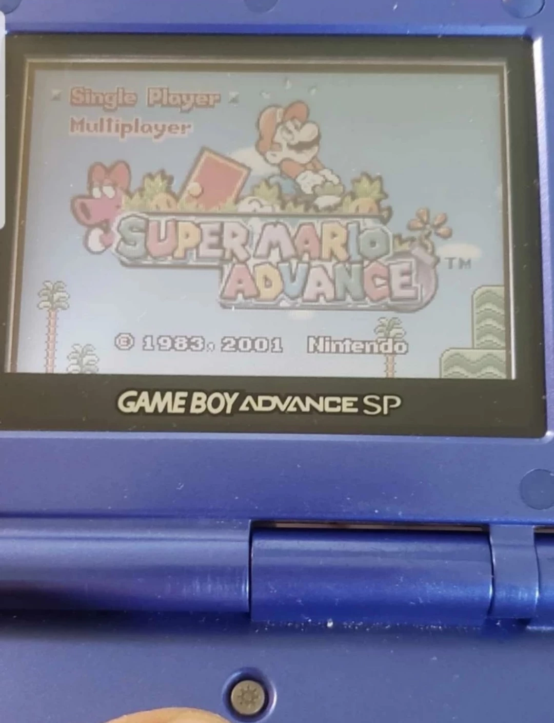 Gameboy Advance SP AGS-001 + 5 games + charger TESTED - photo 3