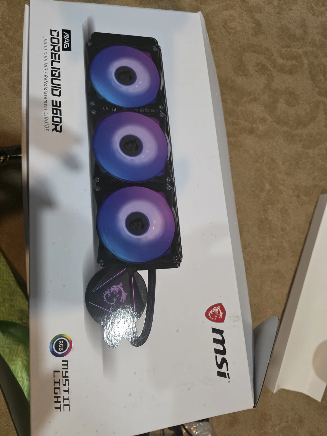 Msi coreliquid 360 cpu cooler