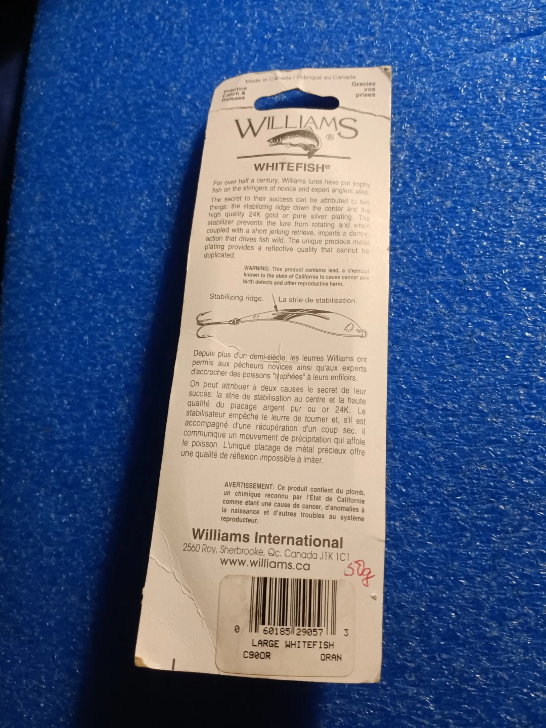 Williams Whitefish 90 Fishing Lure - photo 2