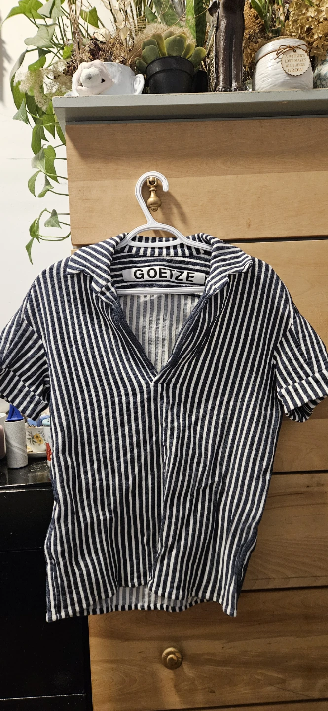 GOETZE striped short sleeve shirt