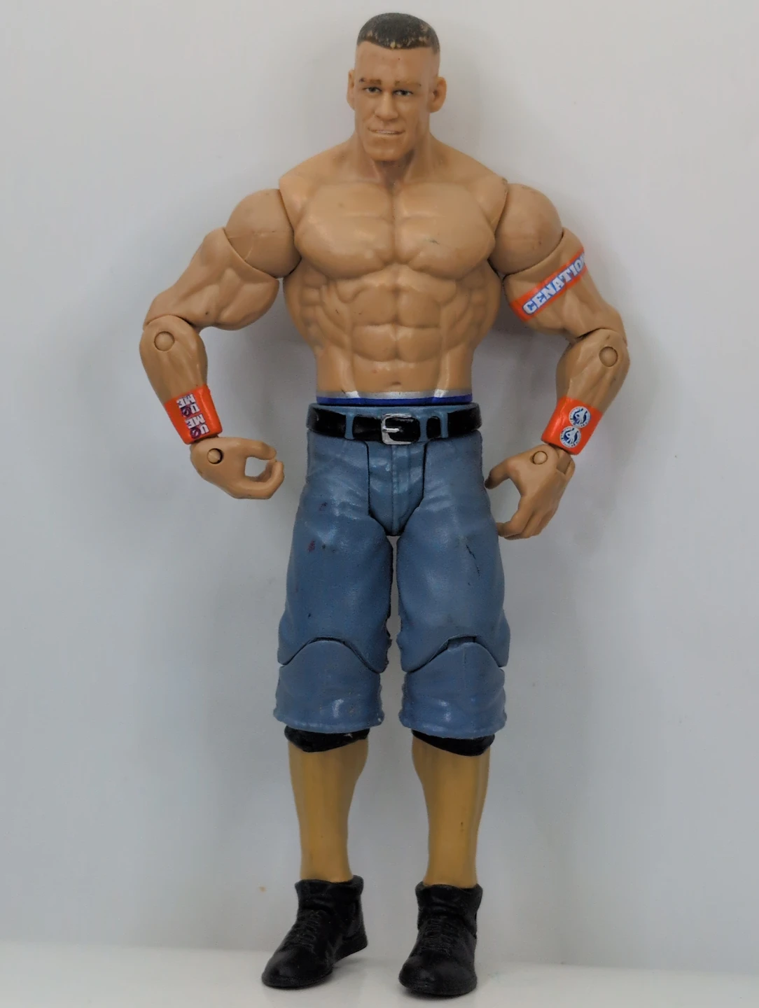 WWE Action Figure Lot John Cena & Batista Wrestling Figures - photo 2