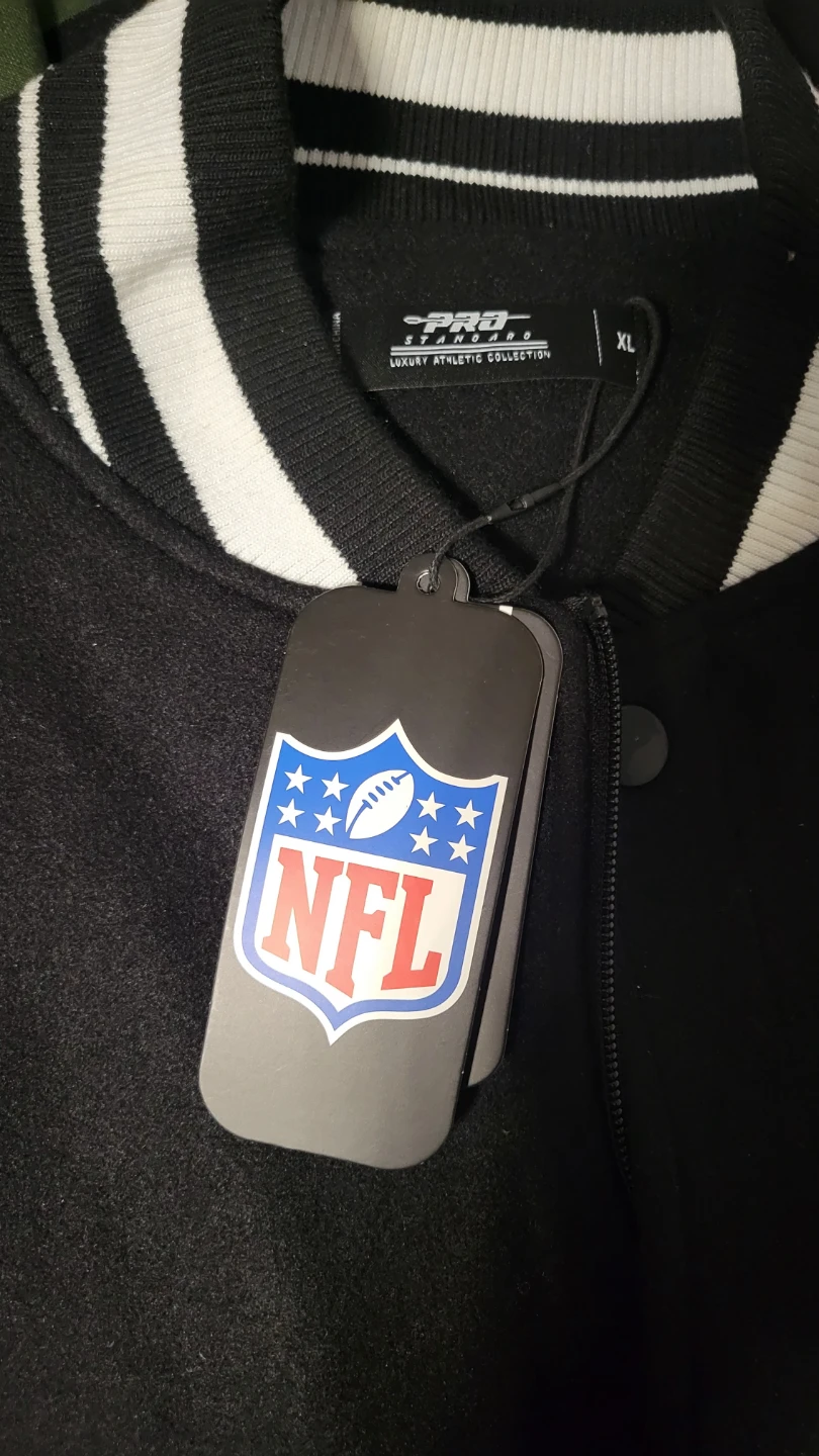 Pro Standard New York Jets NFL Bomber Jacket XL Black - photo 2