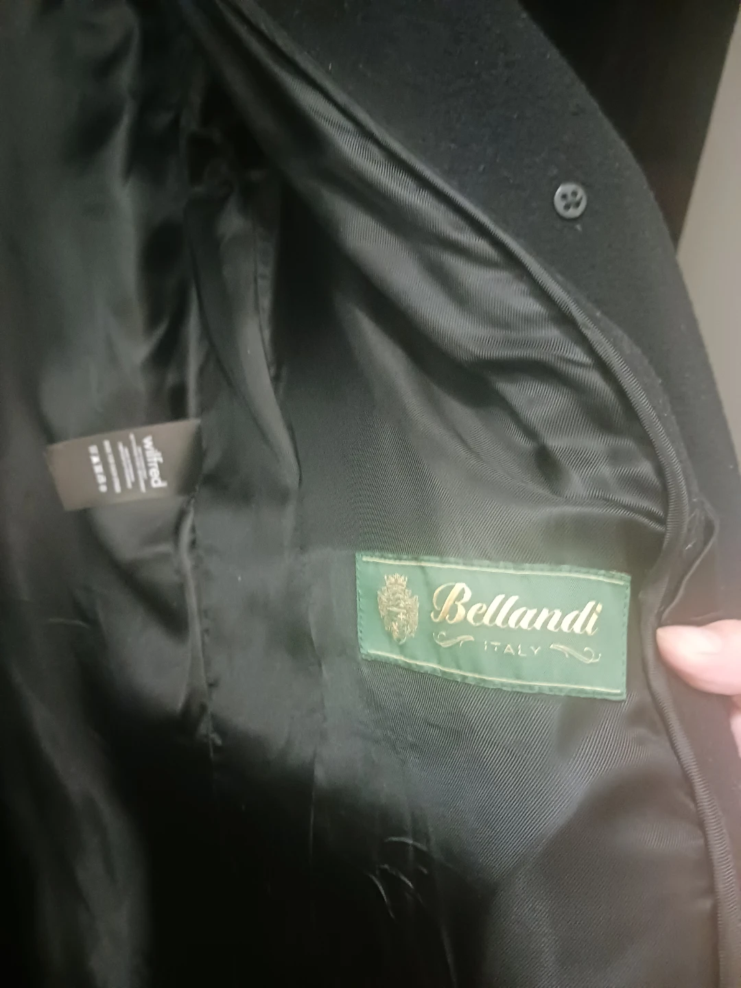 Wilfred "The Cotton Coat" Wool Blend Coat( handmade ) - photo 4