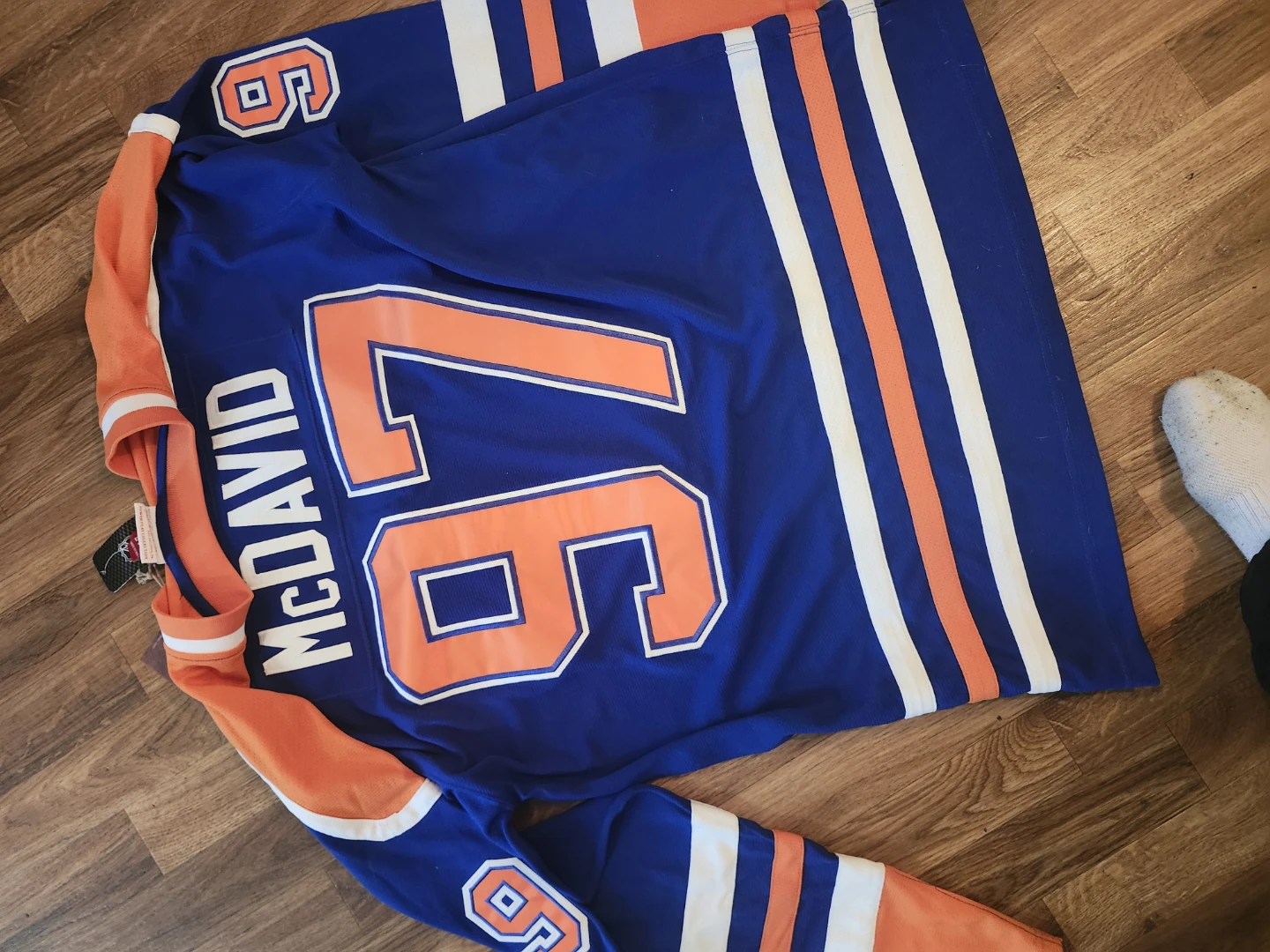 Mitchell & Ness Connor McDavid Edmonton Oilers Jersey
