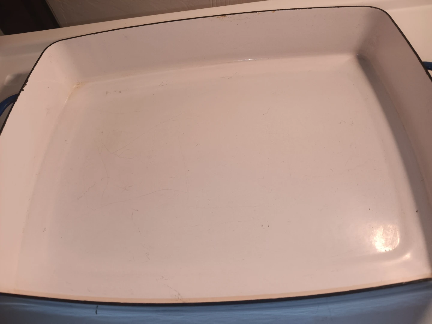 Dansk Blue Enamel Roasting Pan - photo 3