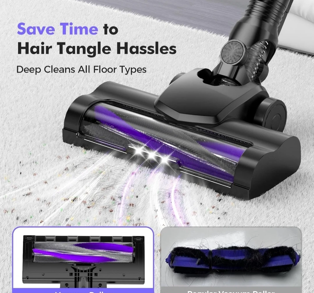 YKYI Cordless Vacuum Cleaner - Powerful Suction - photo 3