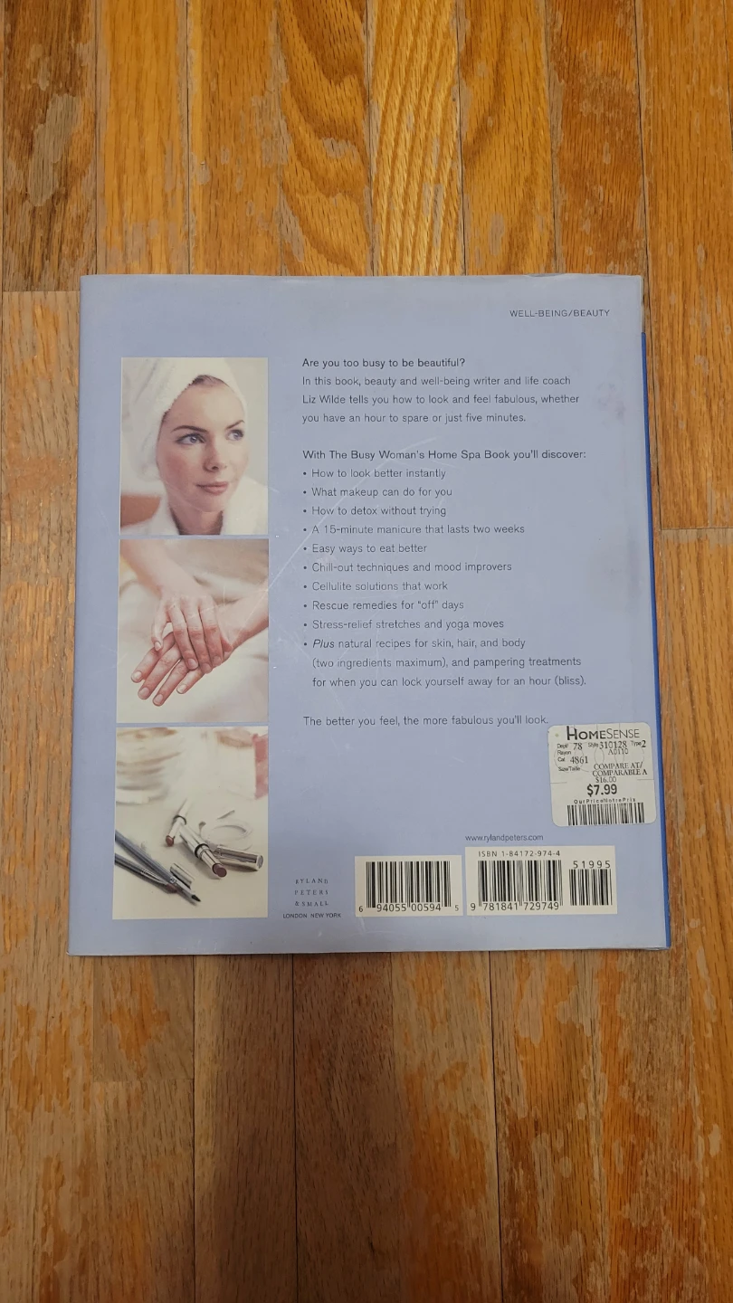 The Busy Woman's Home Spa Book by Liz Wilde - photo 2