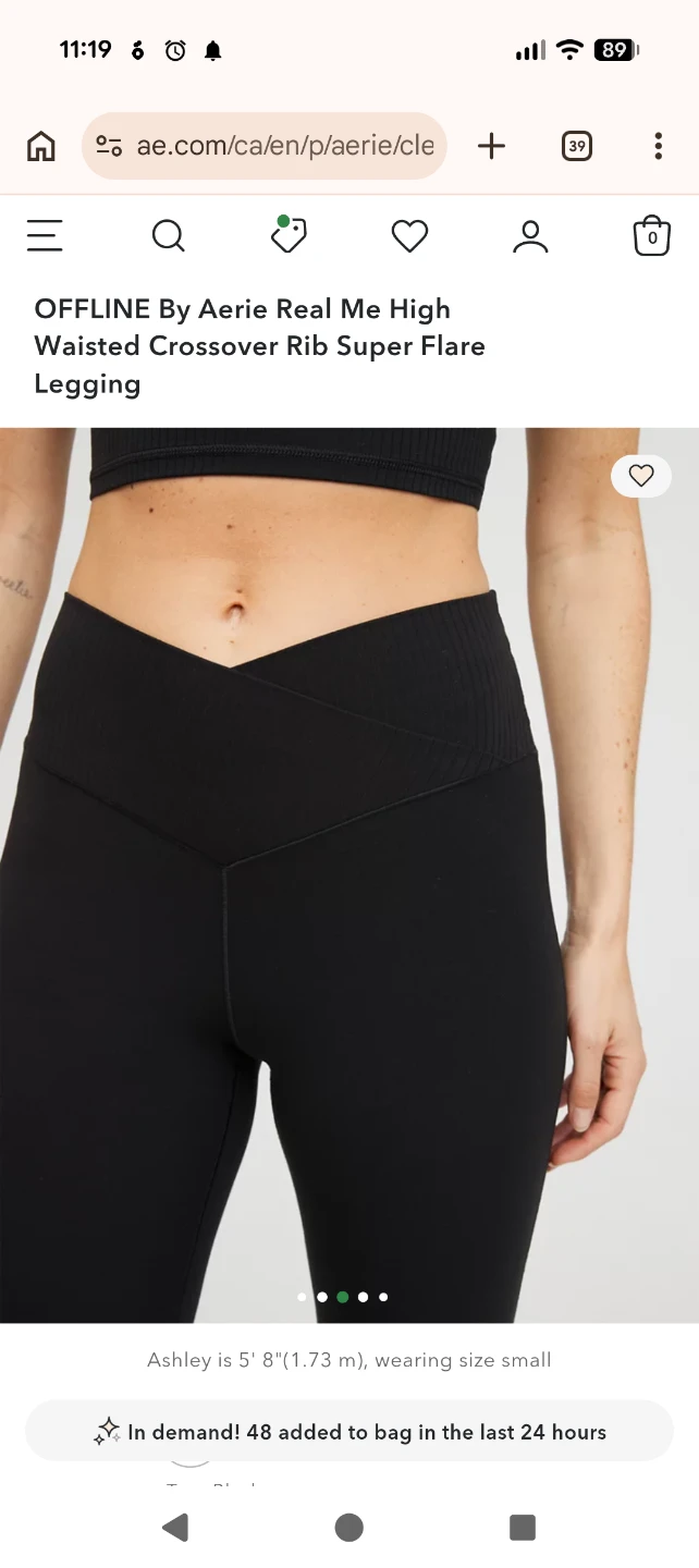 Offline by Aerie Real Me Hi Rise Super Flare Legging - photo 2