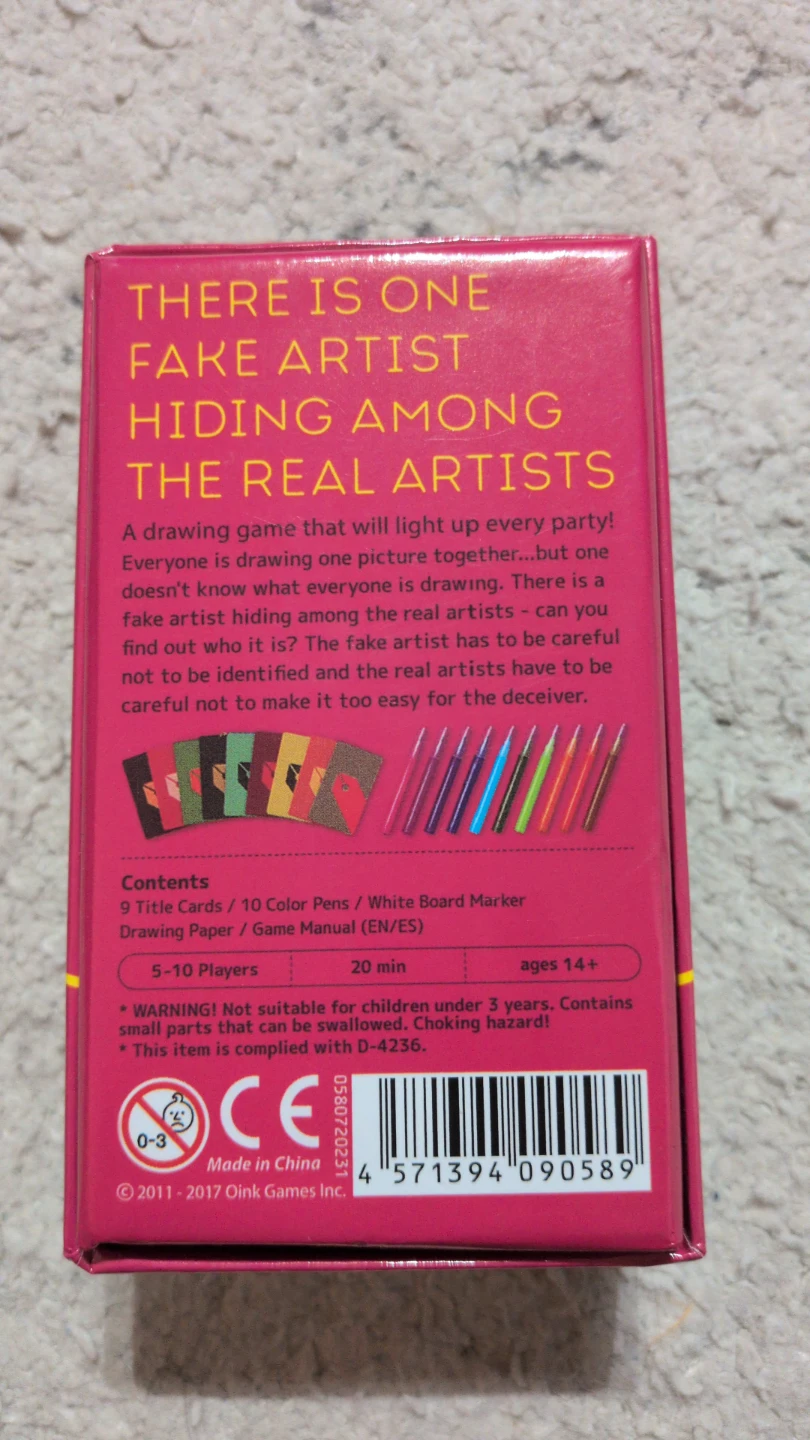 A Fake Artist Goes To New York Board Game - photo 2