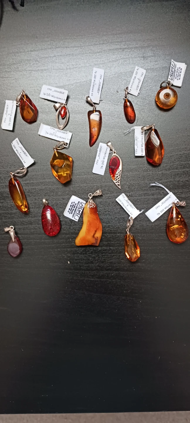 Amber Pendants