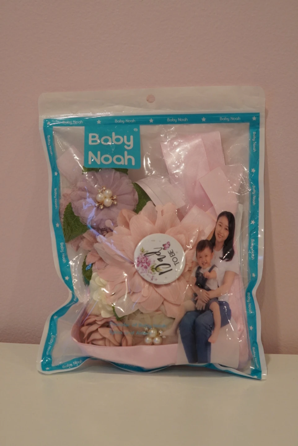 Baby Noah "Dad to Be" Corsage and Flower Set