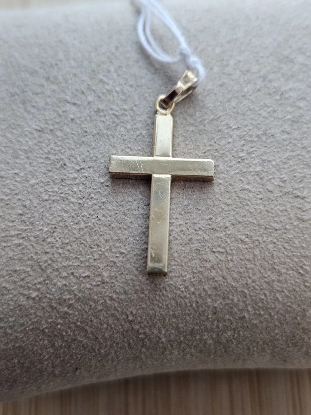 1/20 14k Gold Cross Pendant HFB - photo 2
