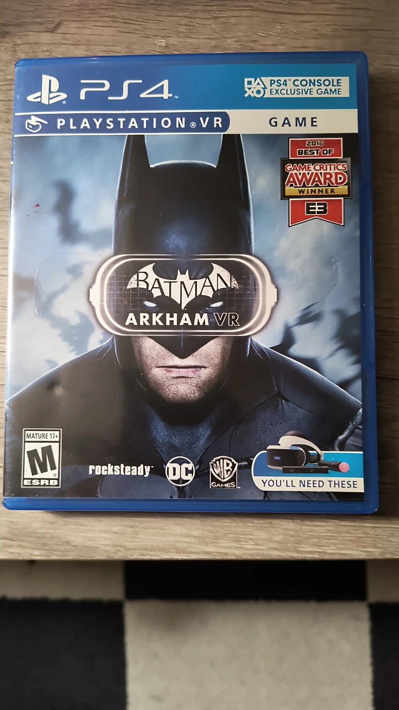 PlayStation VR Batman Arkham VR Game🏆