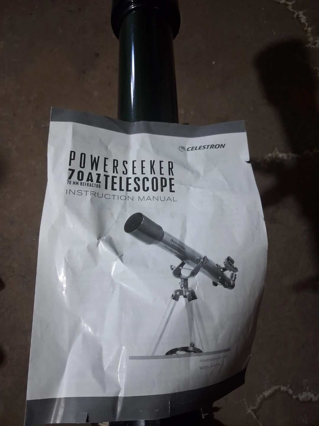 Celestron PowerSeeker 70AZ Refractor Telescope