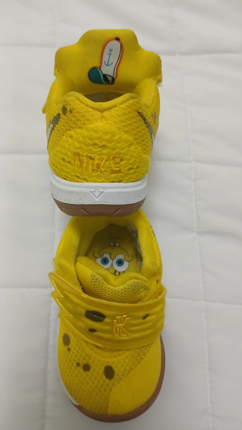 Nike Kyrie Low 2 Spongebob Toddler Shoes Yellow - photo 2