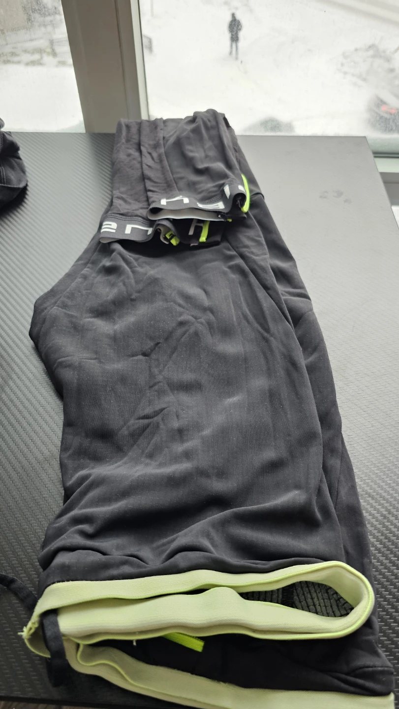 Black Athletic Shorts and Zip-Up Top - photo 2