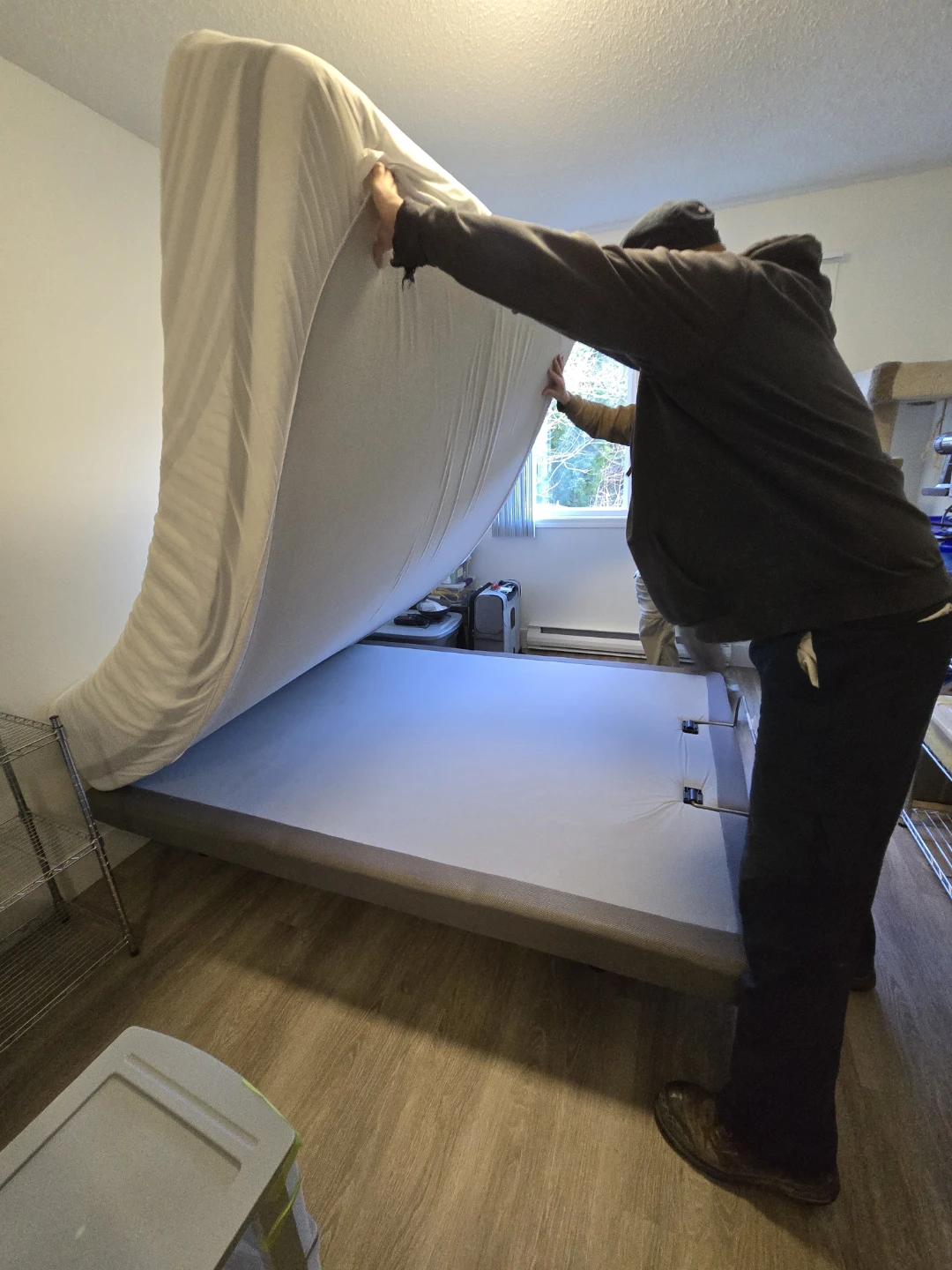 Ashley Furniture Adjustable Bed Frame and Queen Matress - photo 2
