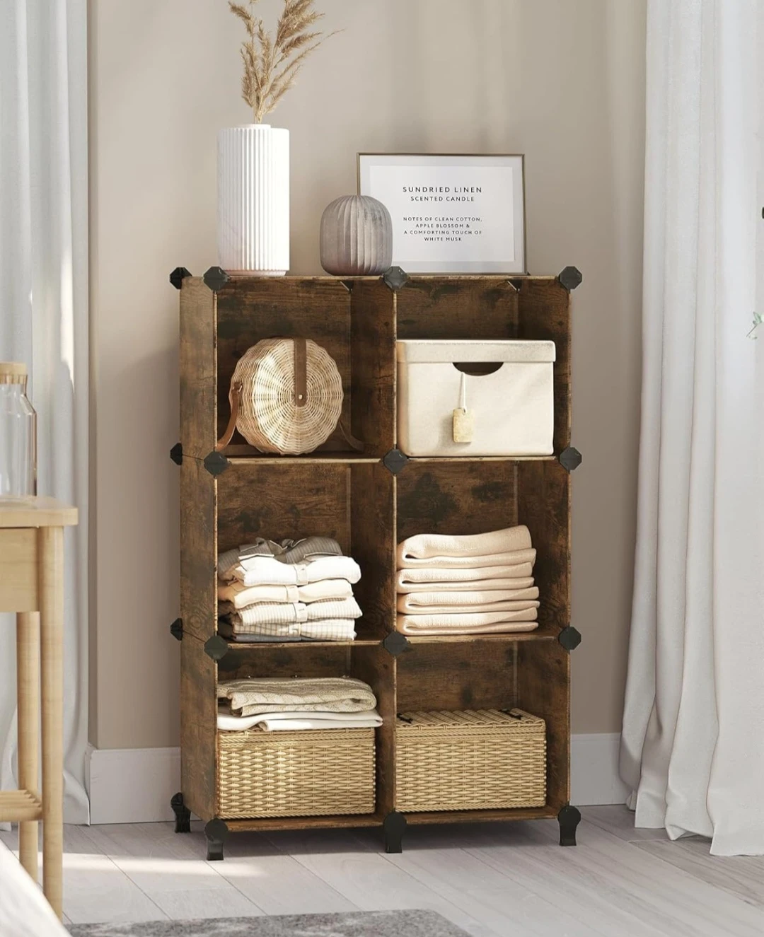 SONGMICS 6-Cube Storage Organizer Unit - photo 3
