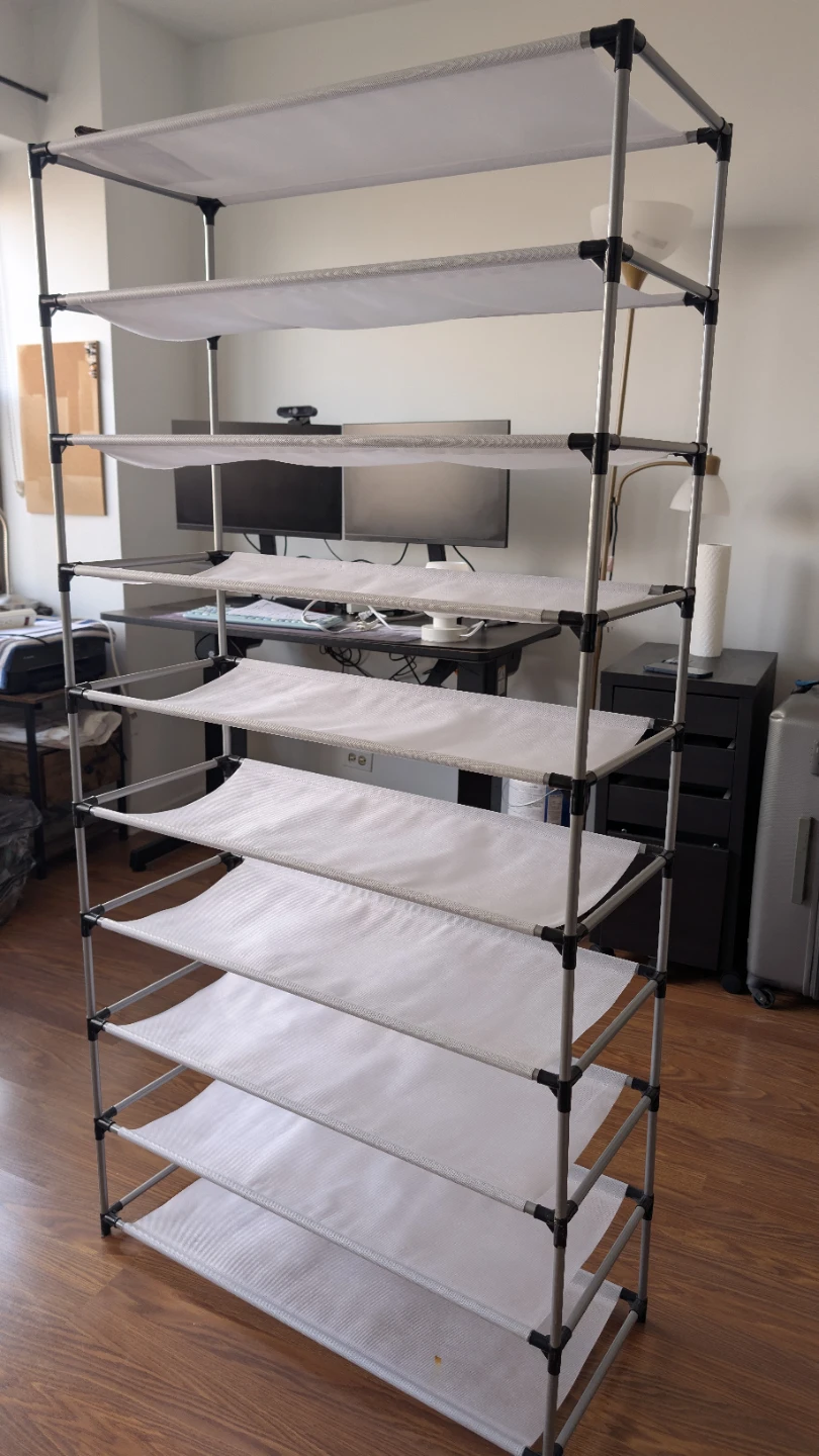 10-Tier Rack Fabric Organizer - photo 2