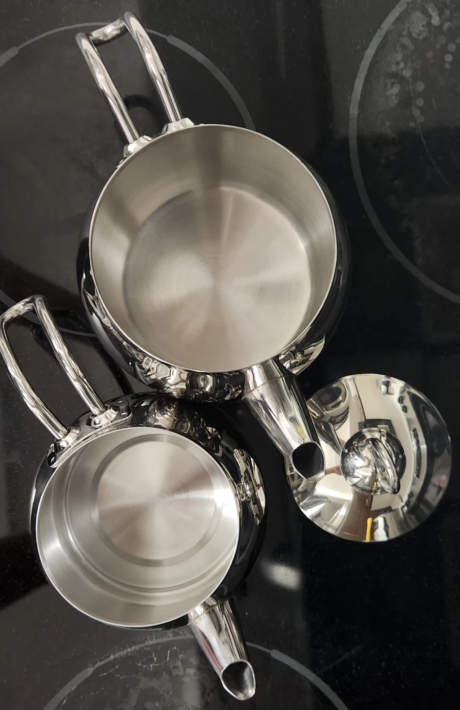 Stainless Steel Turkish Tea Pot Set - photo 2