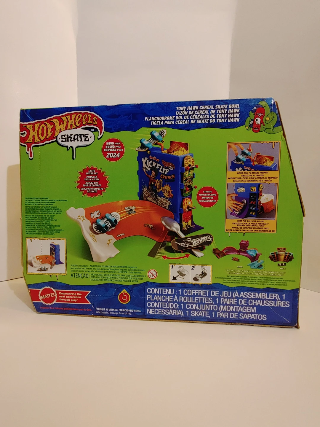 Hot Wheels Skate Tony Hawk Cereal Bowl Kickflip Crunch - photo 4