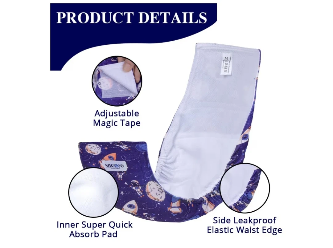 Dog Diaper - XXL Space Print - photo 2