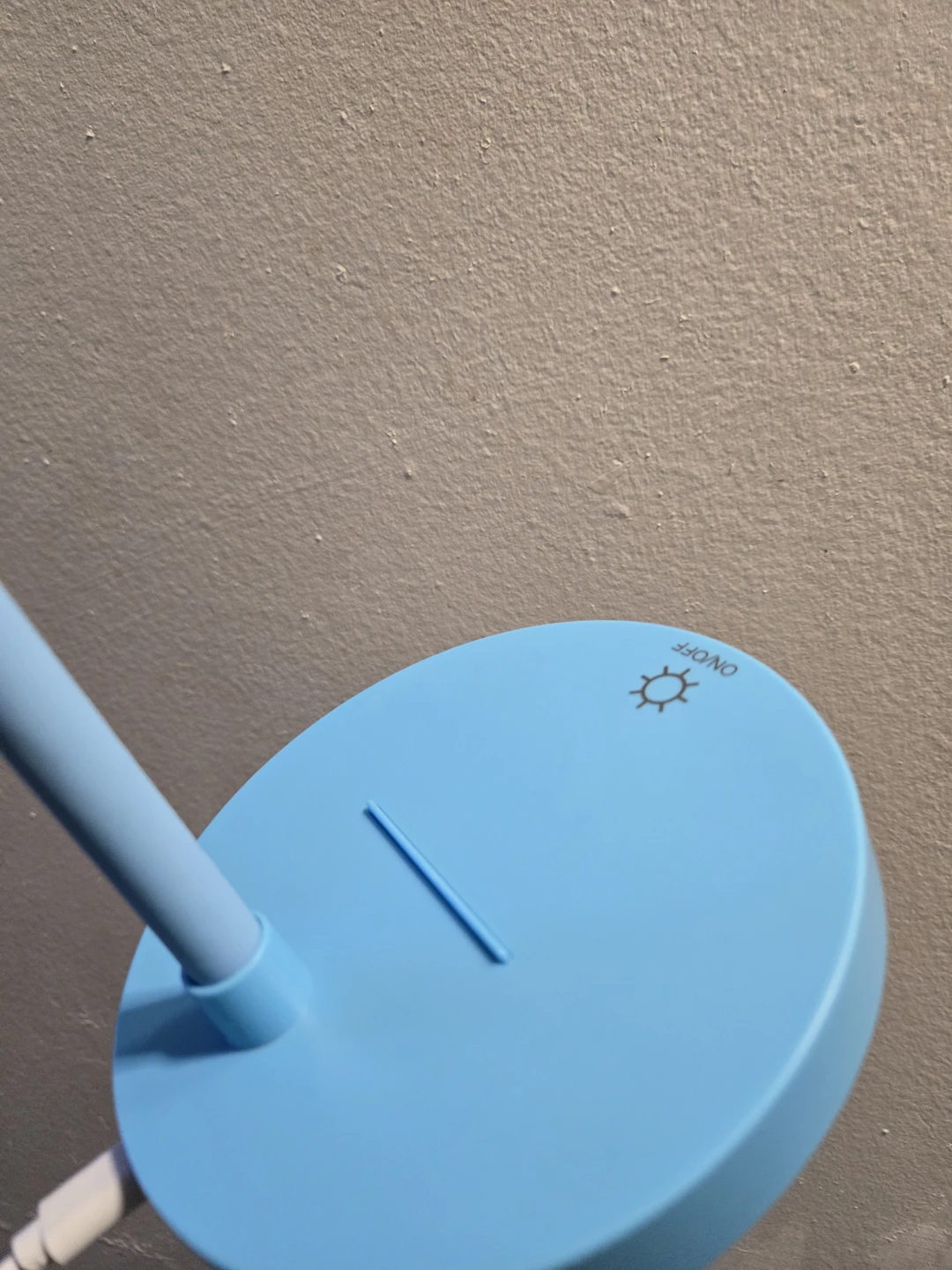 Blue LED DIMMABLE Desk Lamp with USB✨️🛋 - photo 5