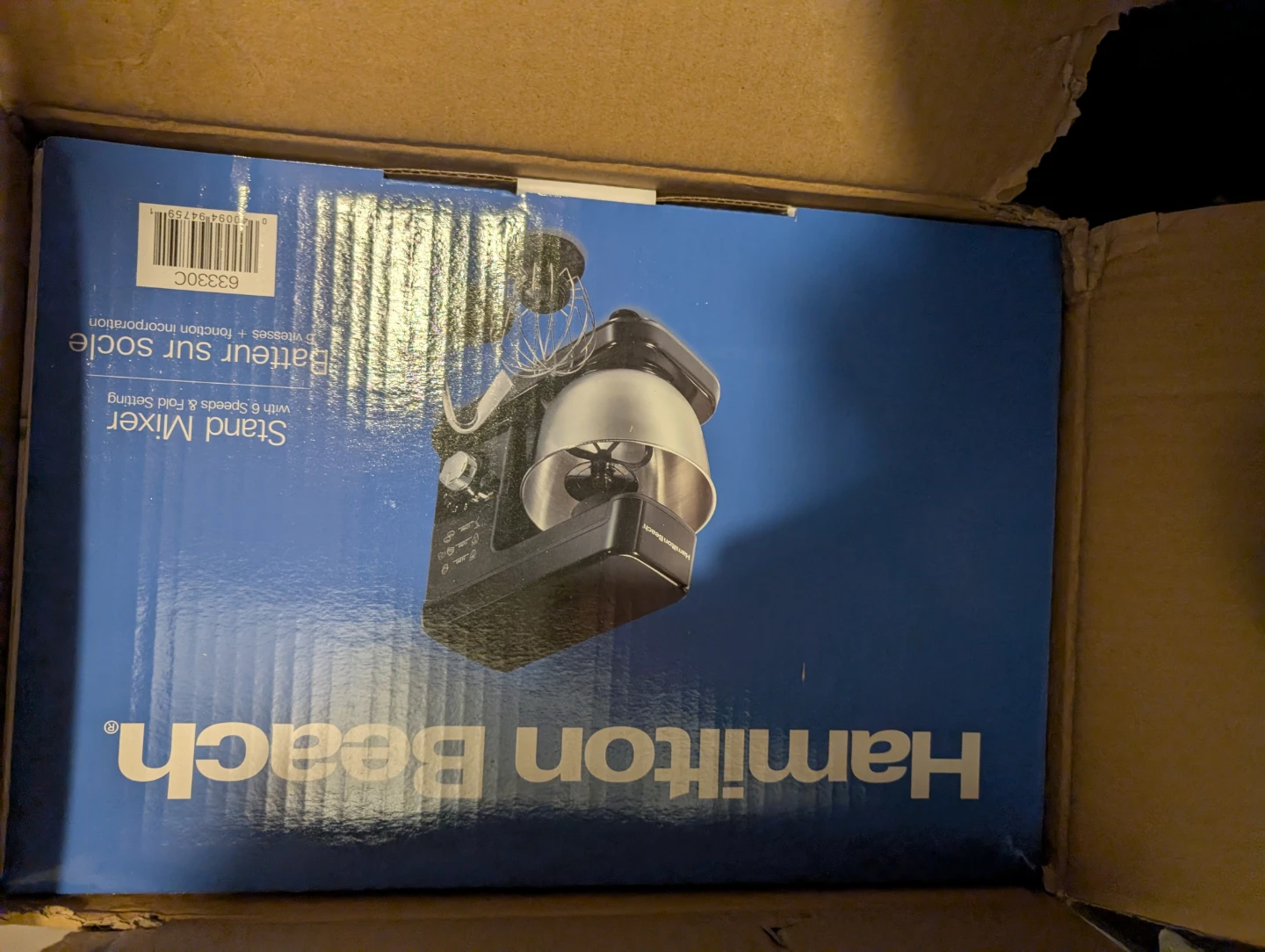 Hamilton Beach Stand Mixer with 6 Speeds & Fold Setting - photo 2