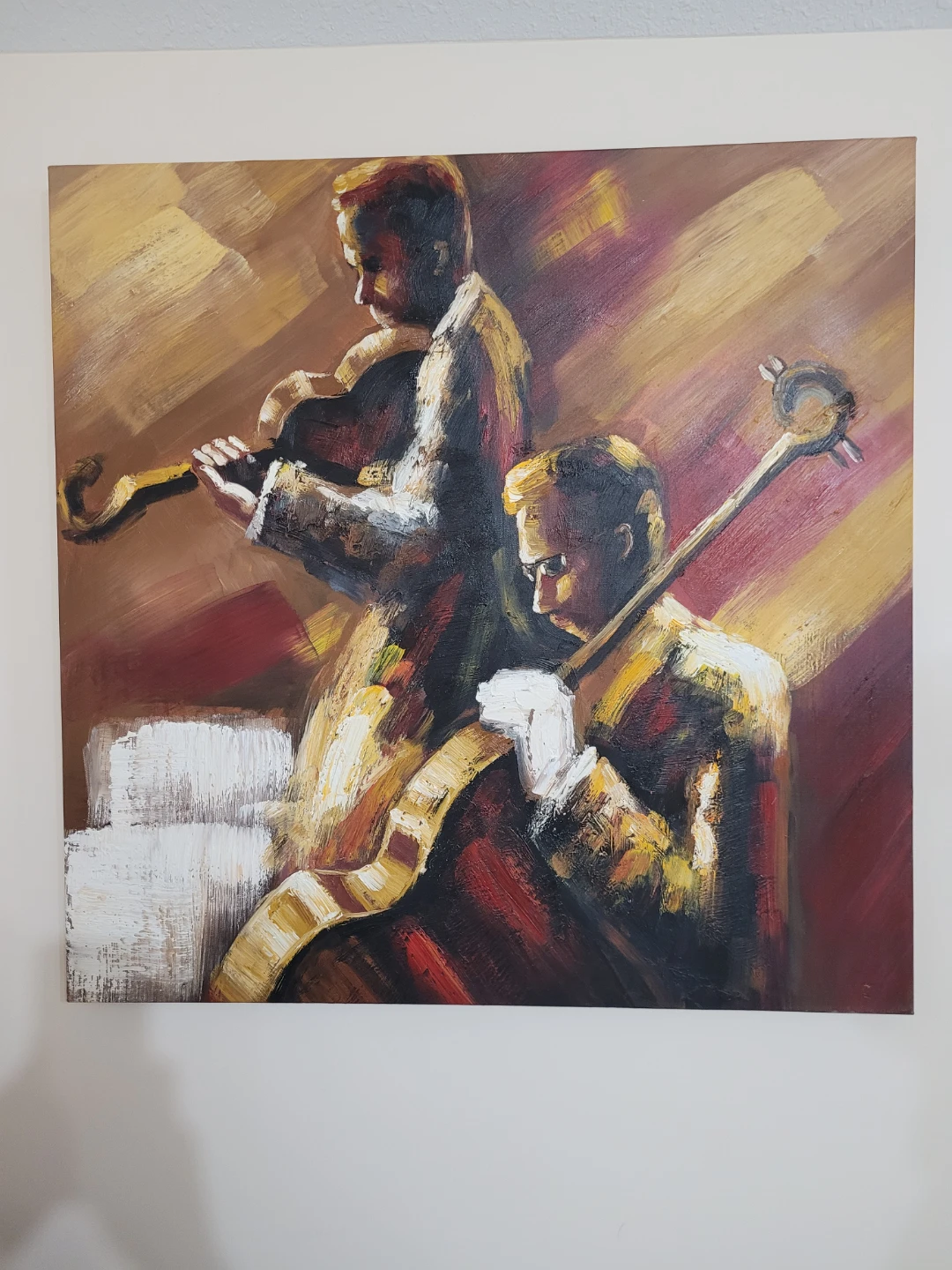 Painting of Musicians