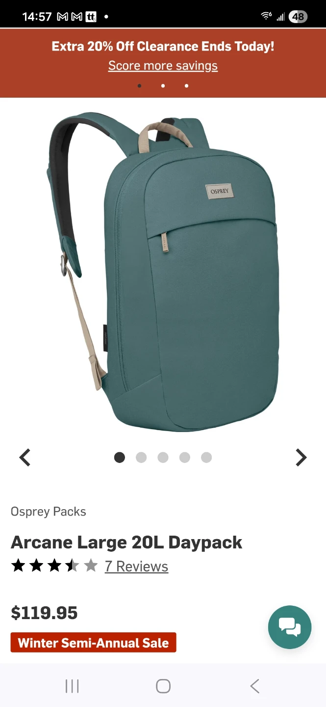 Osprey New Backpack  🎒