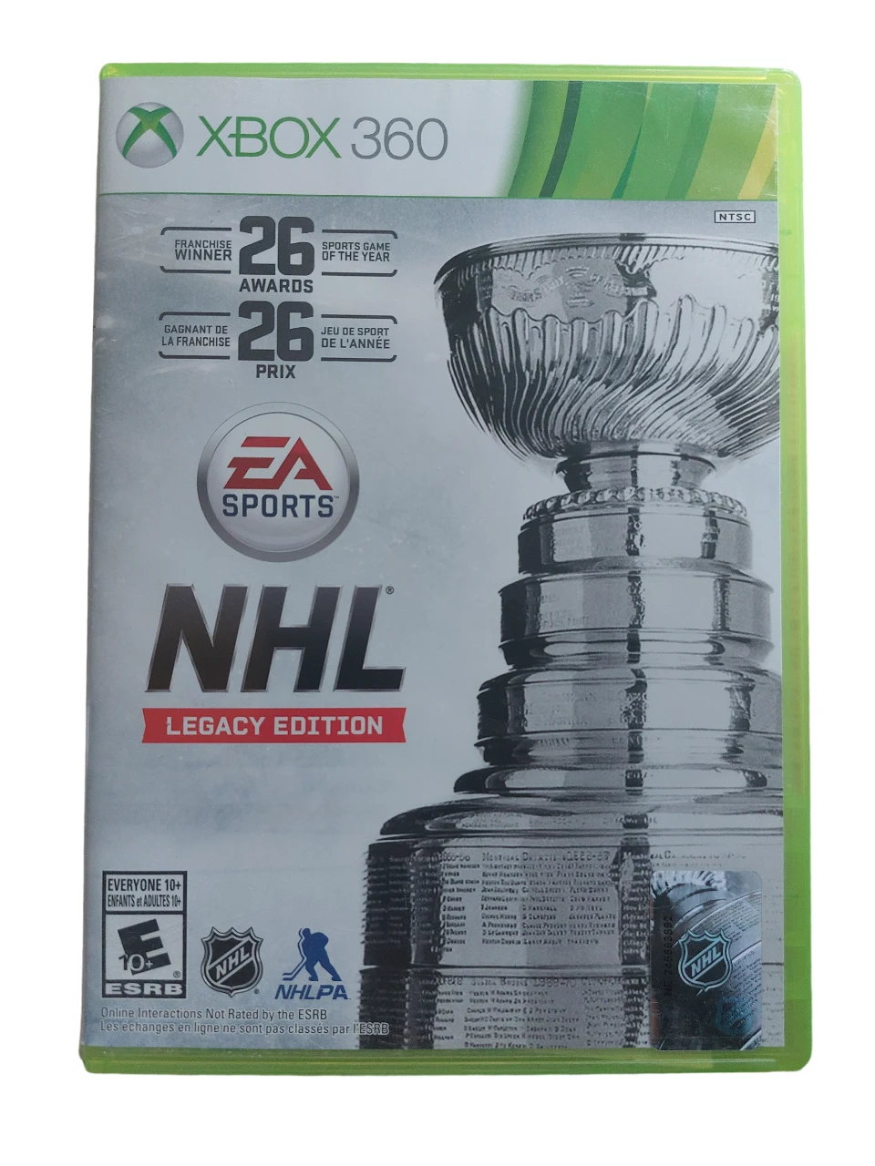 Xbox 360 NHL Legacy Edition Video Game