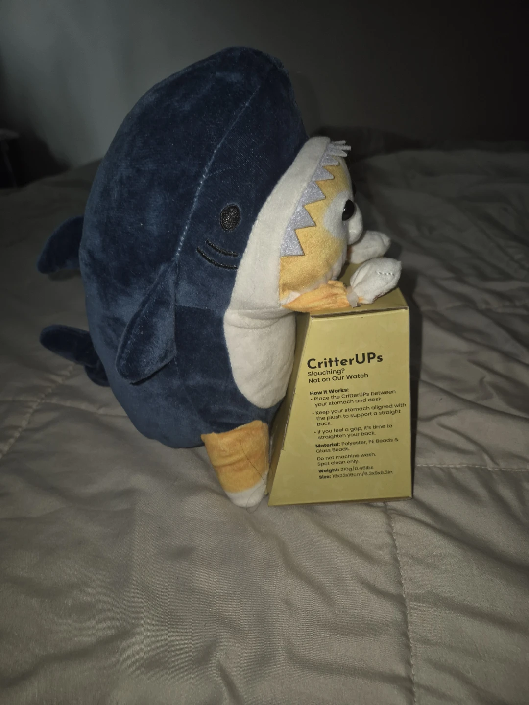 CritterUPS Shark Kitty Stouching Plush - photo 2