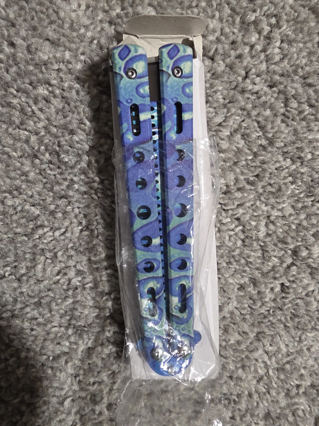 Finger Dancer EDC Foldable Comb Blue🌊Wave - photo 3