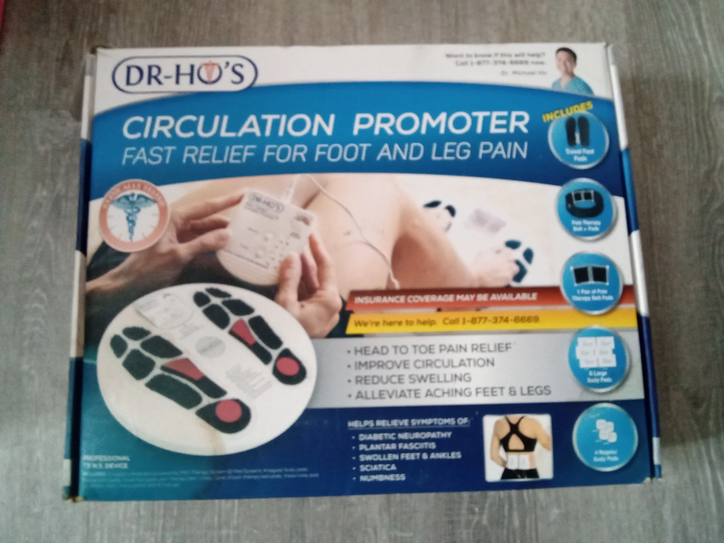 Dr-Ho's Circulation Promoter Foot and Leg Pain Device