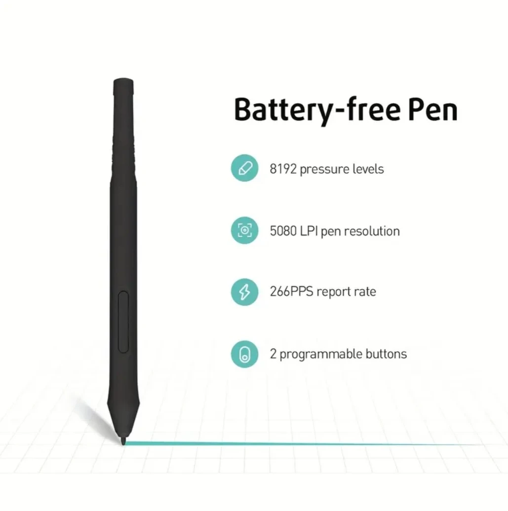 Brand new Xenx P3-1060 Drawing Tablet | 8192 Pressure Levels - photo 4