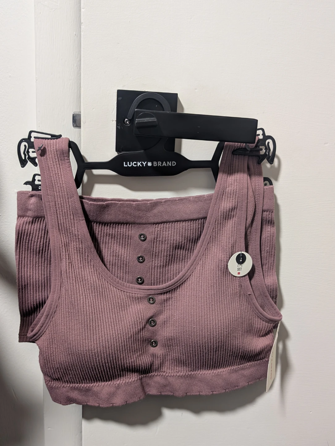 Lucky Brand Ribbed Lounge Set - Size S