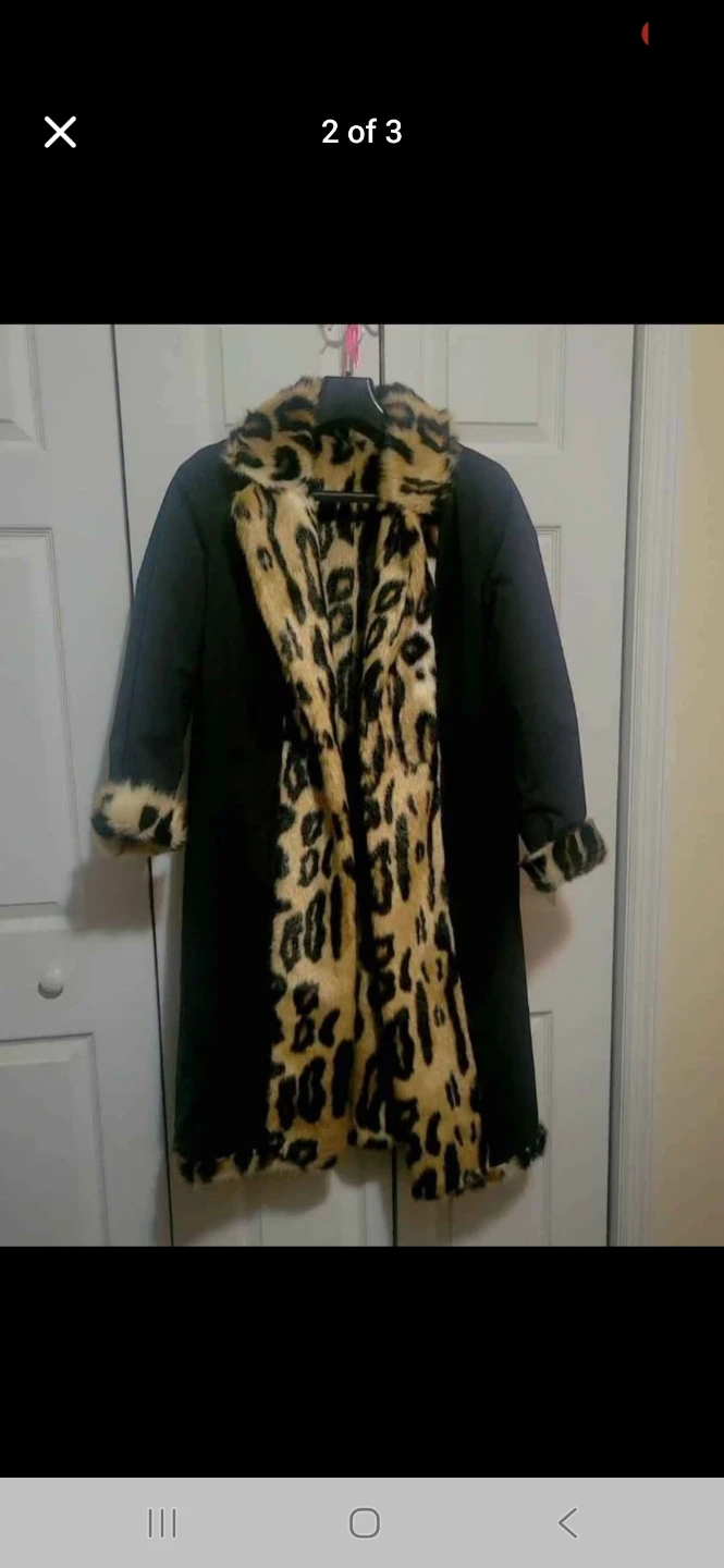 Rachel Faux Fur Leopard Print Coat - photo 2