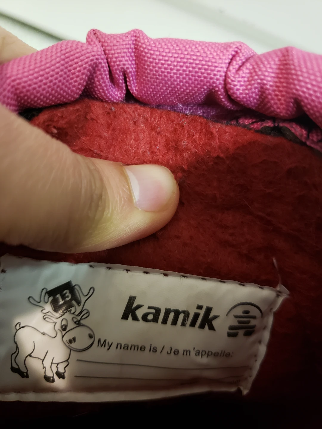 Kamik Pink & Purple Winter Boots - Size 13 - photo 3