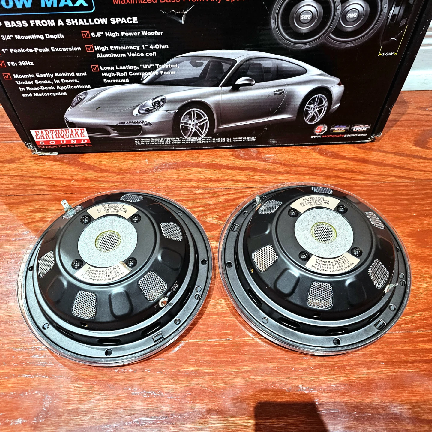Earthquake Sound SWS 6.5 Inch Shallow Subwoofers 200W Max - photo 4