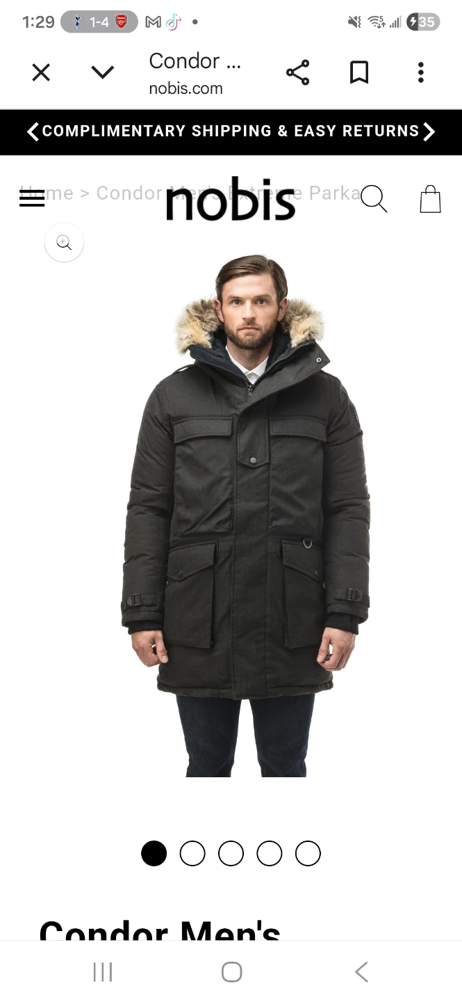 Nobis Condor Men's Extreme Parka - photo 4