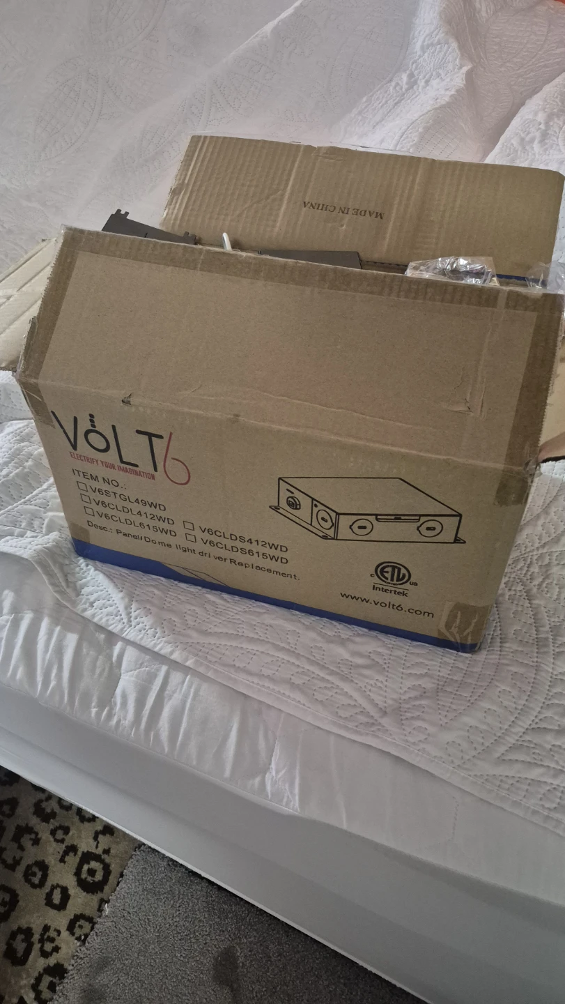 VOLT6 LED Panel 40pc,NEW, Driver Replacement