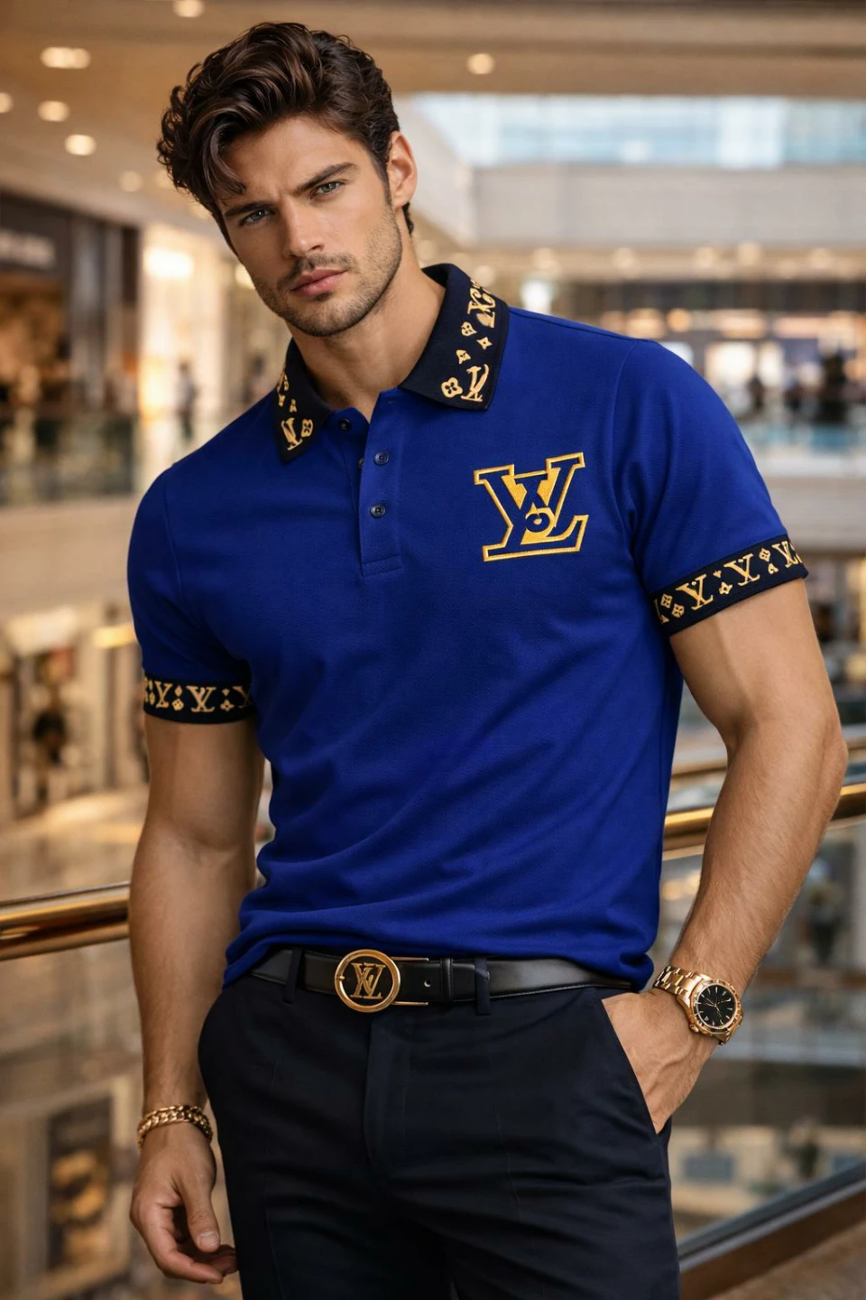 Louis Vuitton Monogram Polo Shirt size  L and XL - photo 2