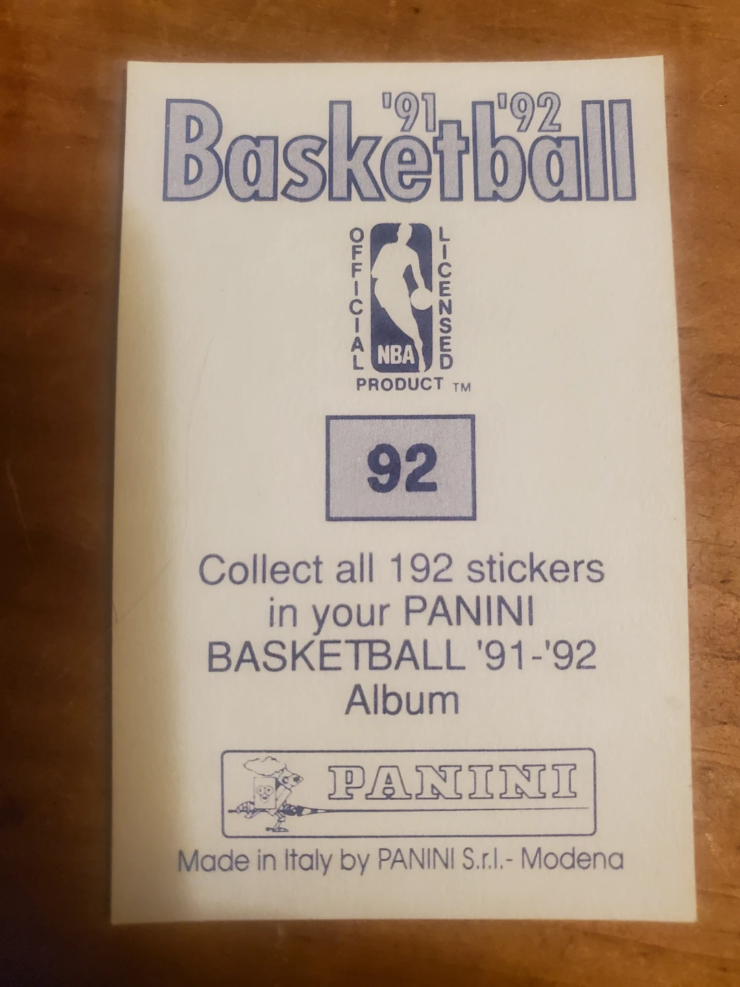 1991 NBA All-Star David Robinson Trading Card - photo 2