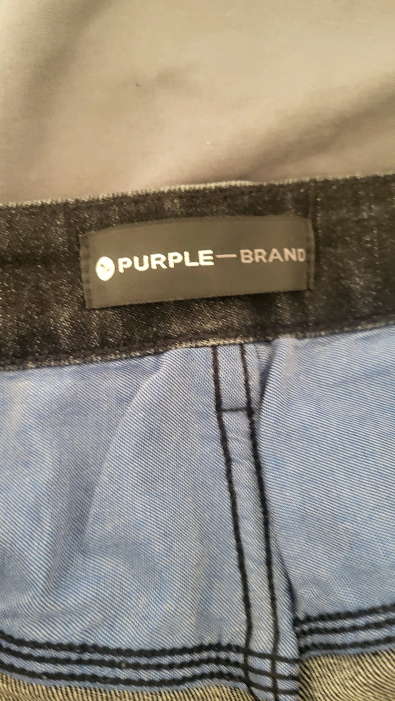 Purple Brand Men's Distressed Black Jeans - photo 2
