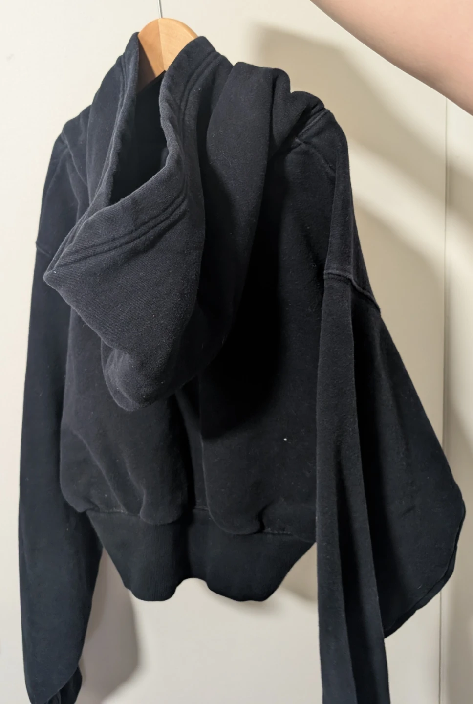 Tna Black Cropped Hoodie - XS - photo 2