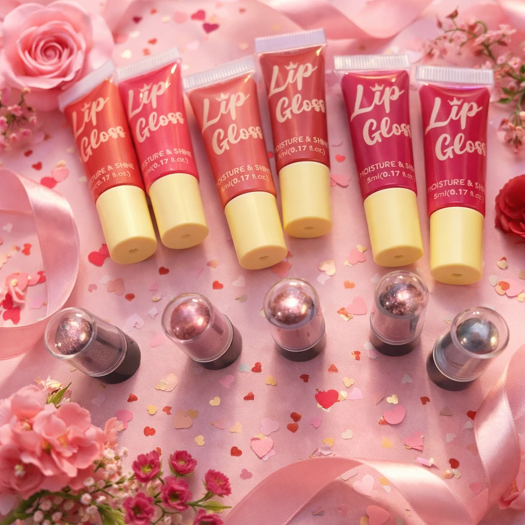 Lip Gloss Set - 5 Shades
