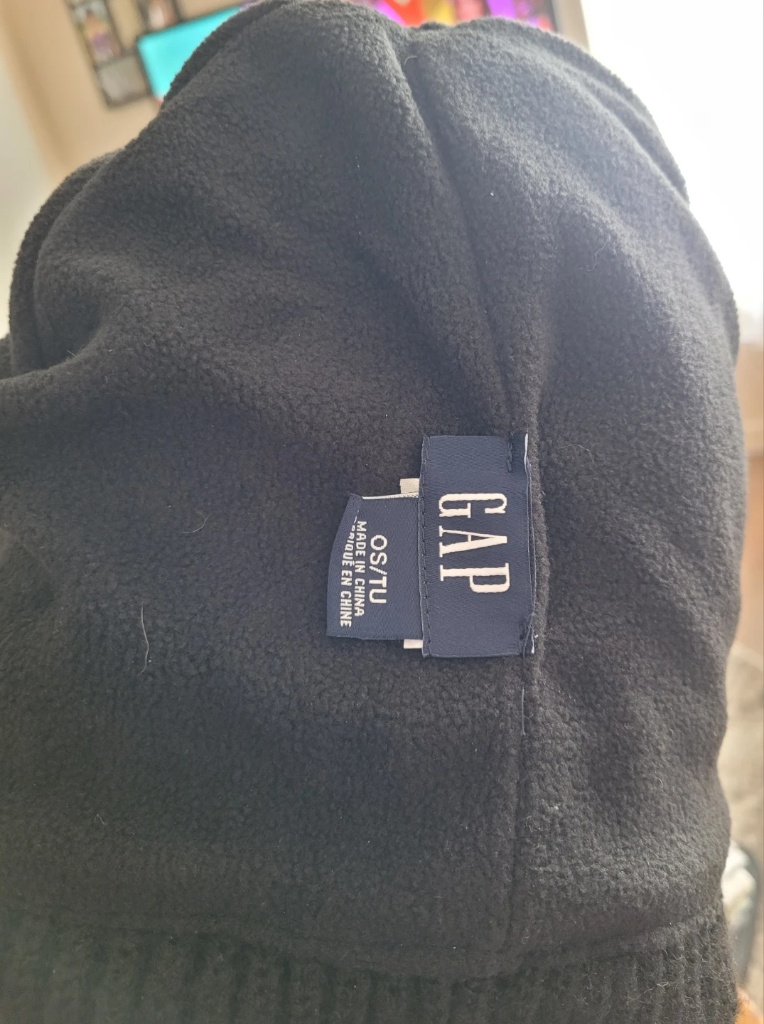 Gap Black Ribbed Beanie - photo 2