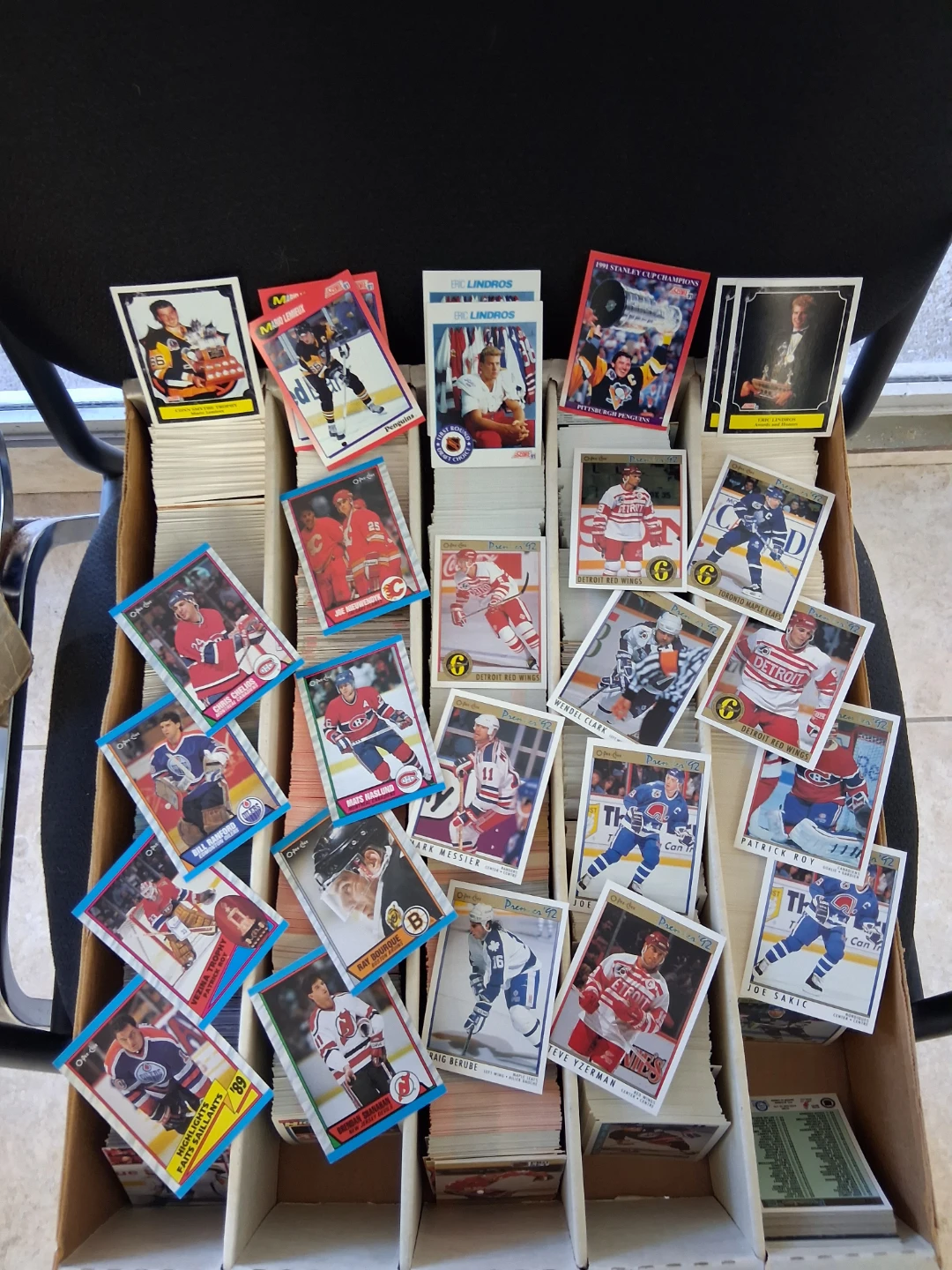 5000 hockey cards $100