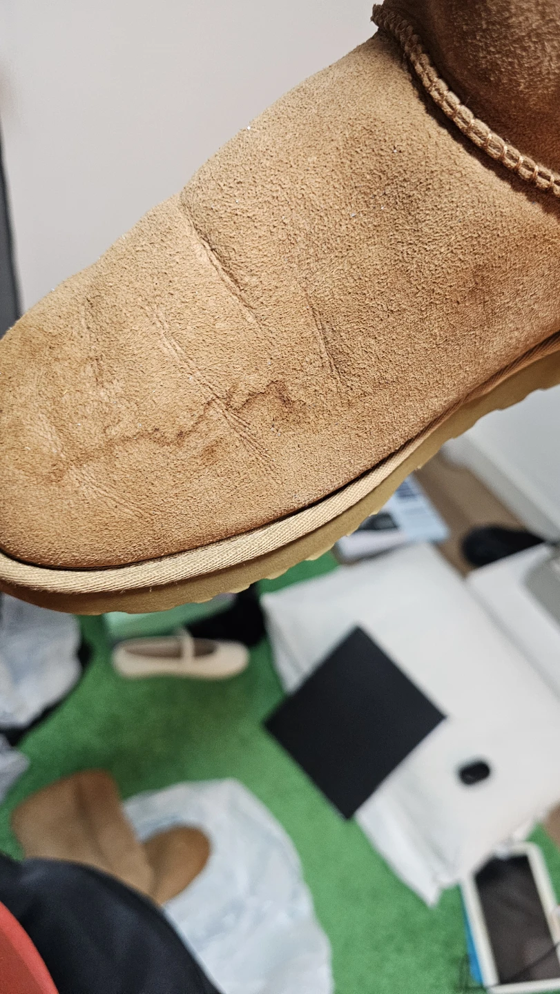 UGG Boots - Tall Chestnut Suede Sheepskin Lined - photo 5